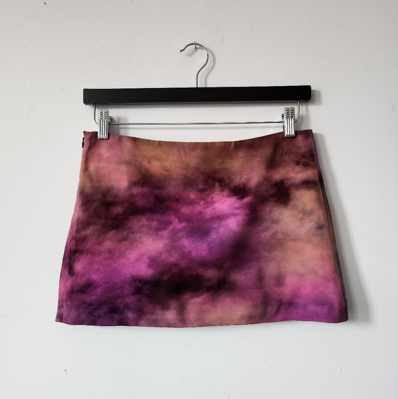 Josh Goot Silk Mini Skirt - Picture 1 of 5